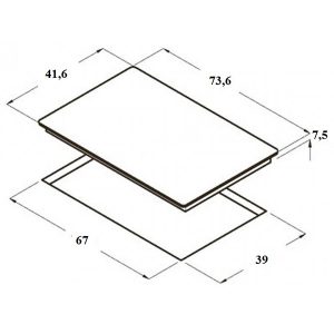 Kích thước bếp điện từ Spelier SBK 05