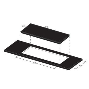 Kích thước bếp từ BAUER BE 960TS