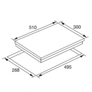 Kích thước bếp từ Hafele 536.06.480
