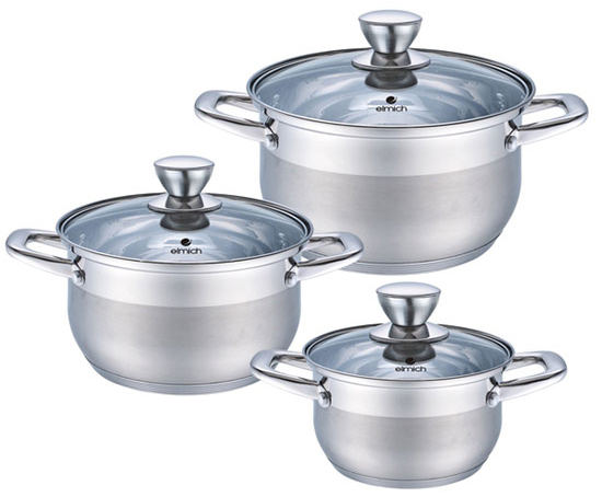Bộ nồi inox Elmich EL-3337