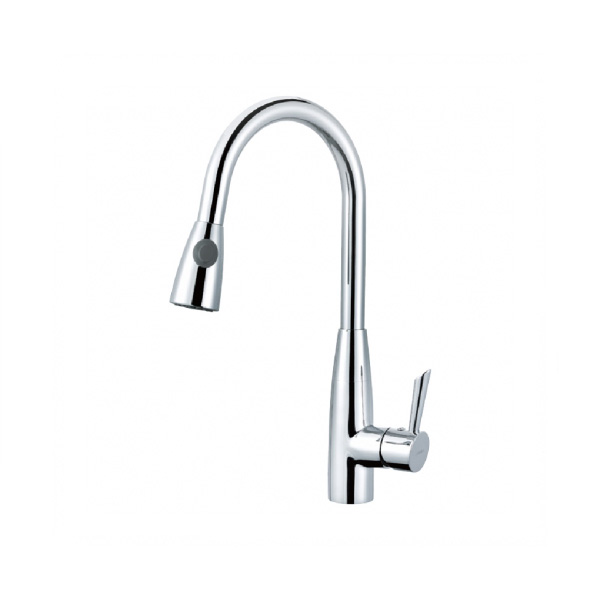 Vòi rửa bát nóng lạnh rút dây Samwon KFL-456 Vòi rửa bát nóng lạnh rút dây Samwon KFL-456