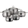 Bộ nồi từ inox Elo Platin 5