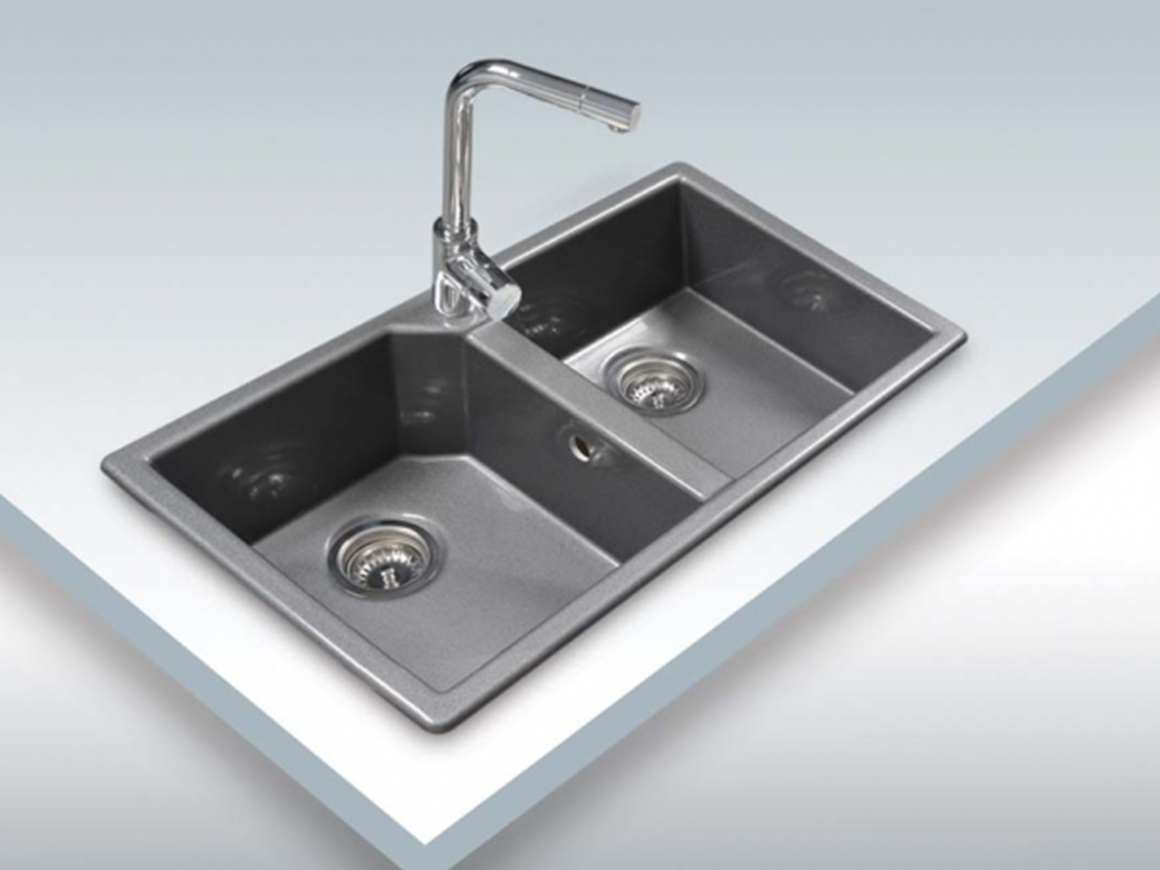 Chậu rửa bát đá cẩm thạch Cata FRS-2 SV