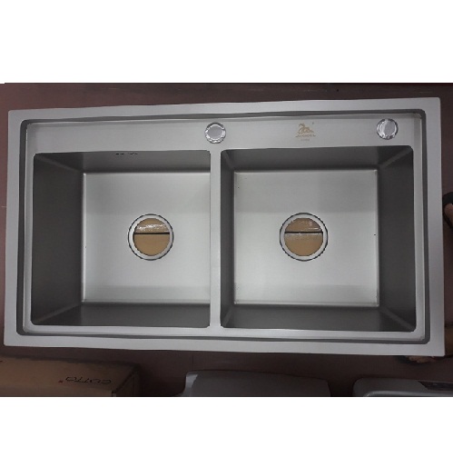 Chậu rửa bát kháng khuẩn nano Moonoah MN-8045N