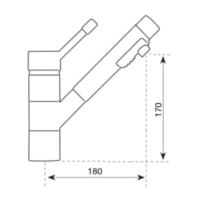 Vòi rửa bát Argo G-2780 Cornflakes