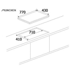 Bếp điện từ Munchen GM6318