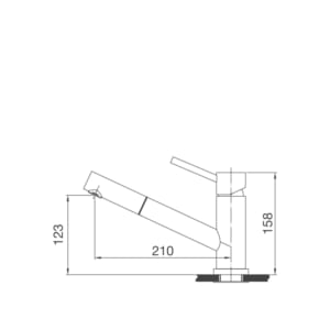 Vòi rửa bát Malloca K110-S