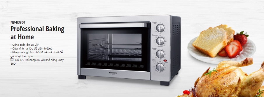 Lò nướng Panasonic NB-H3800