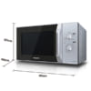 Lò vi sóng có nướng Panasonic NN-GM34JMYUE