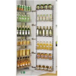 Tủ đồ khô inox nan cánh mở Grob UB-445S