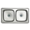 Chậu rửa bát Hàn Quốc 2 hố LIZENS ISD-870